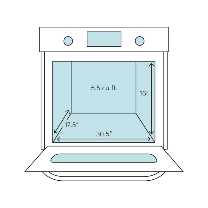 NXR Professional Ranges 36" 5.5 Cubic Feet Gas Freestanding Convection